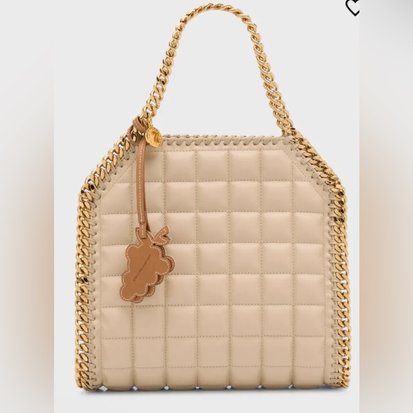 ❌SOLD❤️Stella McCartney NWT Falabella Mini Quilted Chain Tote Bag - Picture 2 of 10